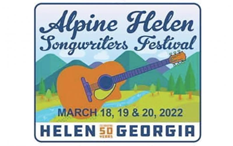 The 4th Annual Helen Songwriter's Festival will be held March 18th through 20th