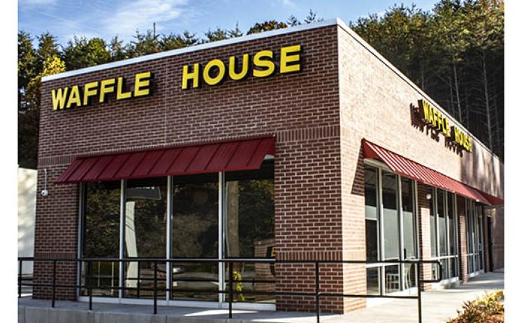 The new Waffle House is almost complete. (Photo/Noah Johnson)