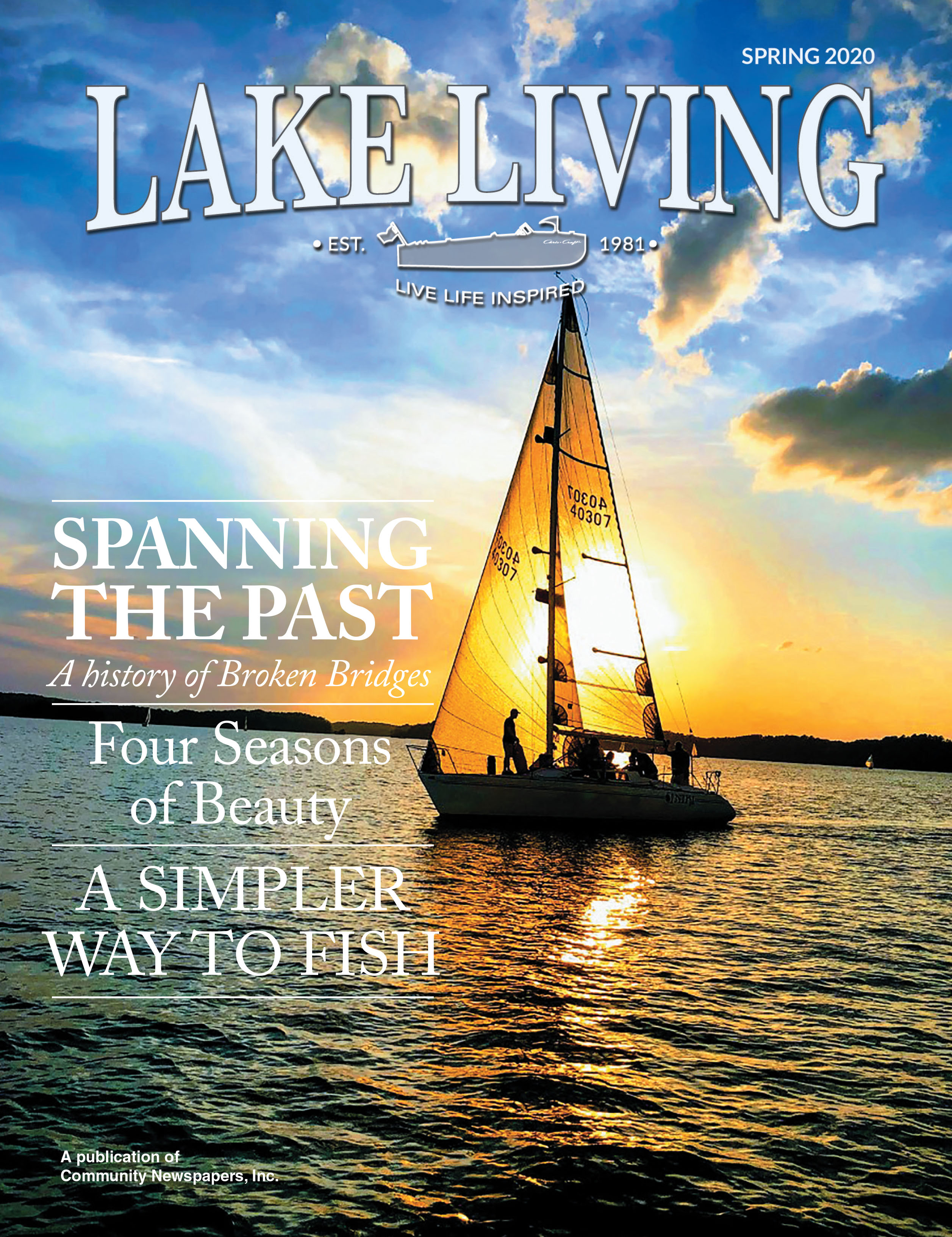 Lake Living Spring 2020 edition. 