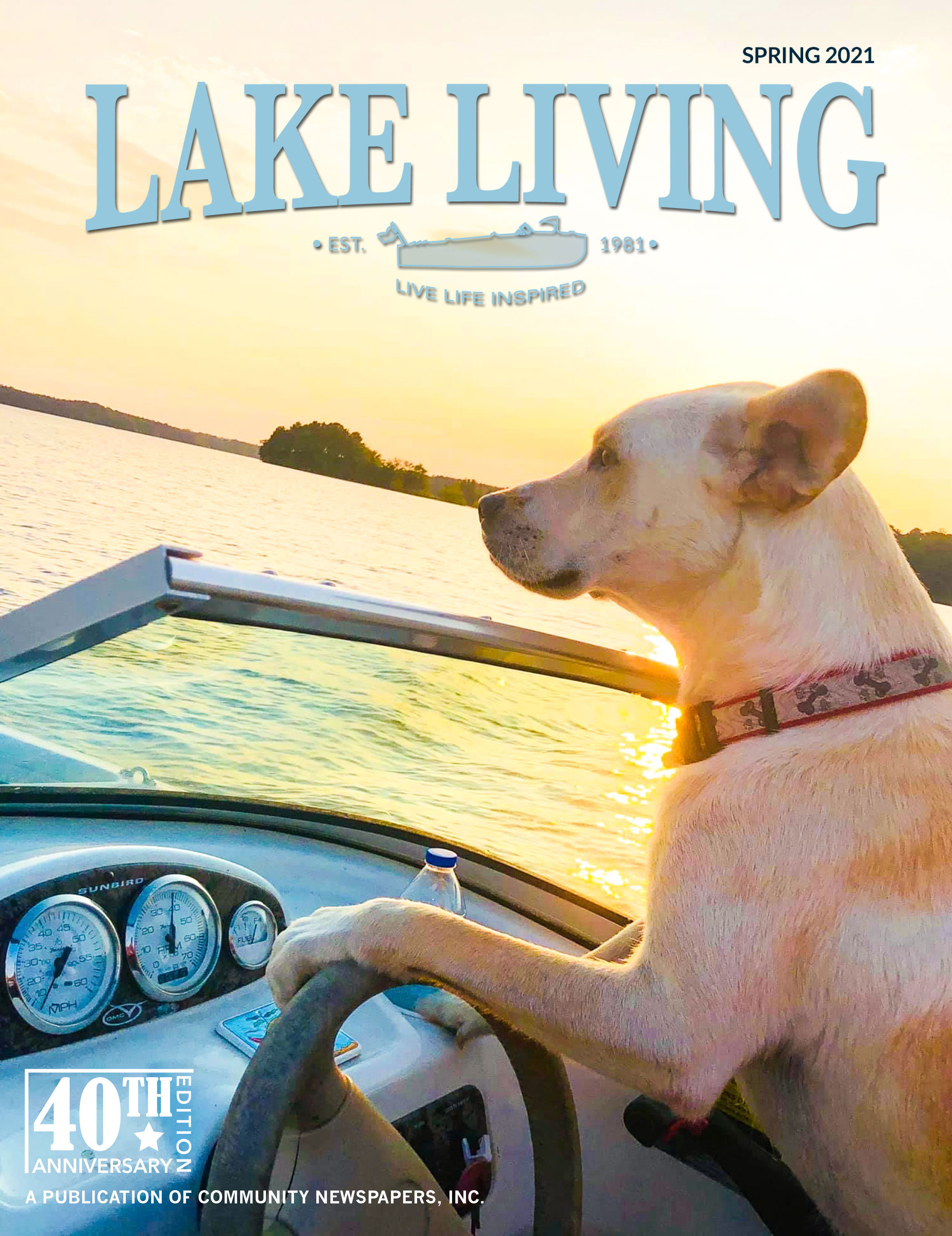 Do you have a great photo of summertime on the lake? Have you caught a fabulous fish on an area lake? Lake Living magazine is now accepting submissions for photography that could be featured on the cover of the magazine’s summer 2021 edition.
