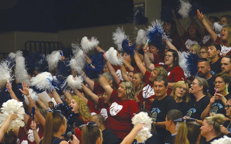 The White County School System held a back to school pep rally for administrators, faculty and staff on Monday, Aug. 5, at White County Middle School. 