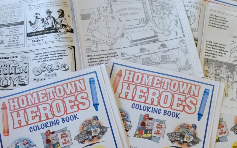 Don't forget to enter our Hometown Heroes coloring book contes! Coloring book's can be picked up at the White County News office and dropped off at various locations throughout the county.