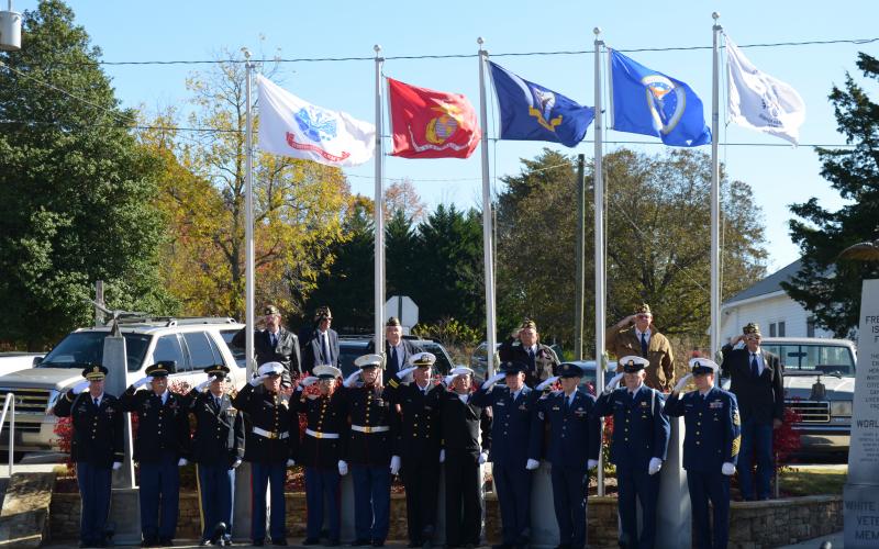The American Legion will hold their Veterans Day Ceremony on Monday, Nov. 11, at 11 a.m. at Freedom Park. (File photo)