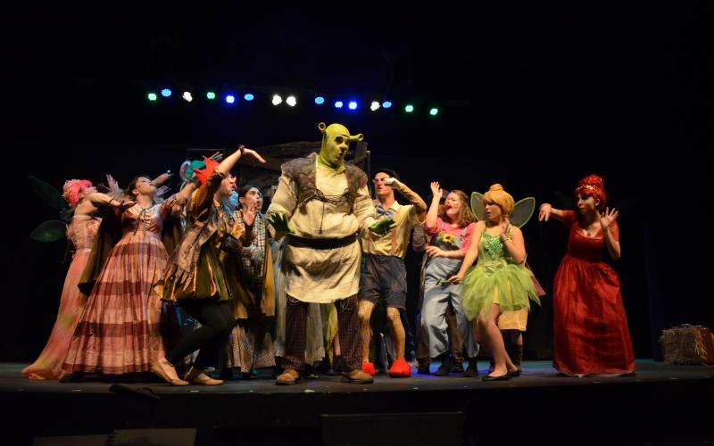 Shrek: the Musical presented by Gateway Theatre Company begins tonight. (Photo/Stephanie Hill)