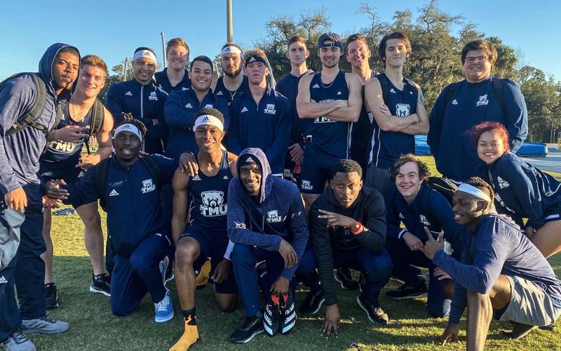 The TMU track team opened the season with a trip to Florida last weekend for the Embry-Riddle Challenge. (Photos/TMU Athletics)