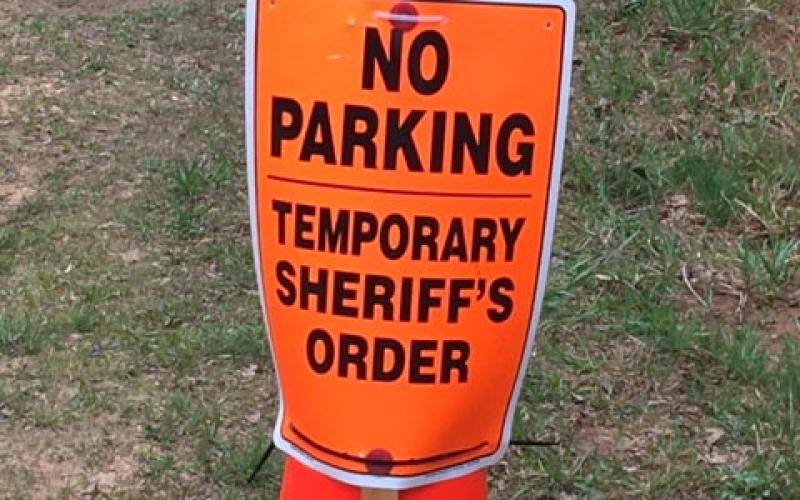 White County officials are posting notices and barricading the area of Chambers Road at the Yonah Mountain Trailhead in anticipation of people, both from and outside the county, using the United States Forest Service trail.