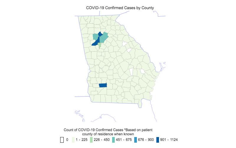 Confirmed COVID-19 cases rises to 10 in White County.