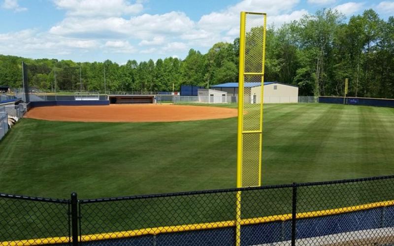 The TMU softball complex, above, along with the baseball complex and soccer venue will be upgraded with lights later this summer. (Photo/TMU Athletics)