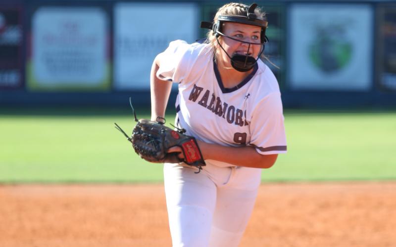 Annika Vandiver and the Lady Warriors will begin workouts June 15, and have a handful of summer league games scheduled in July if the GHSA allows teams to play games later this summer. (Photo/Staci Sulhoff) 