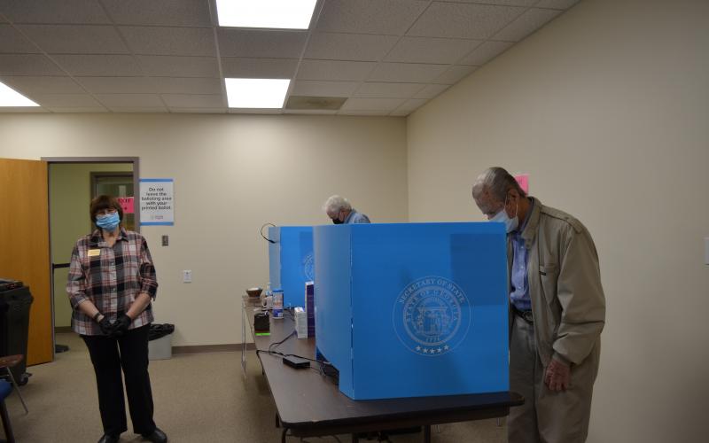 White County voters have already been busy with greater participation than usual in absentee balloting, as well as taking part in early in-person voting, which continues through this Friday, June 5. (File photo/Stephanie HIll)