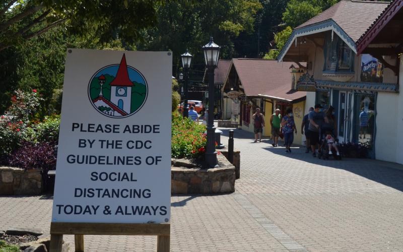 The open-air Oktoberfest in Helen this year will bring visitors and include COVID-19 precautions during the celebration. (Photo/Stephanie Hill)