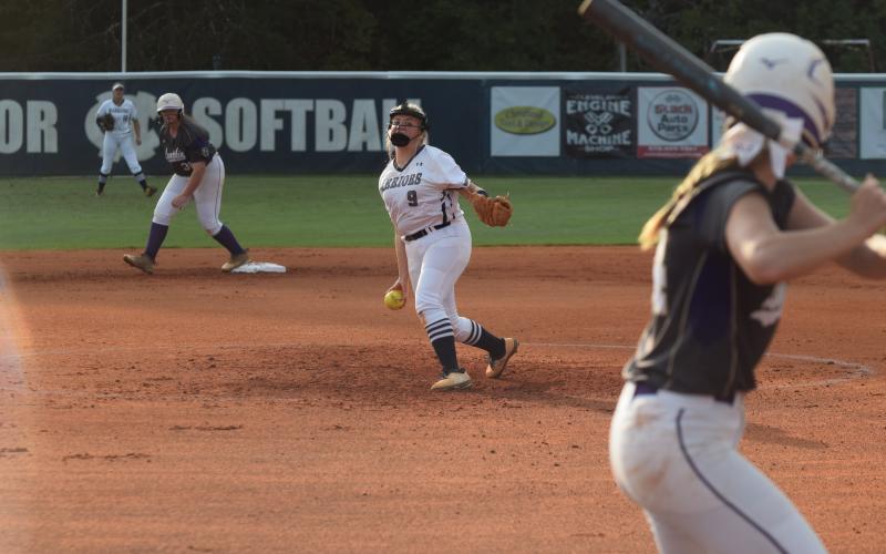 Annika Vandiver struck out six and allowed only one run in the regular season finale against Cherokee Bluff. (Photo/Mark Turner)