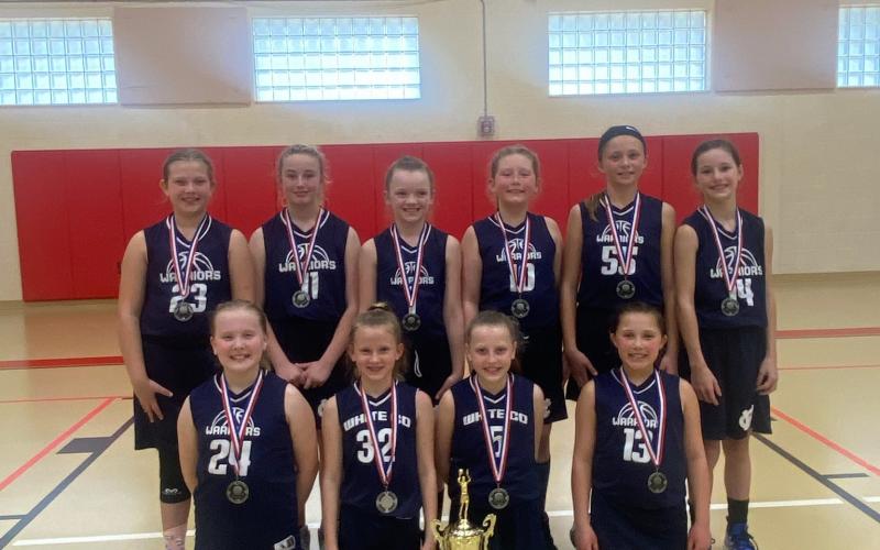 The 10U girl's team finished second last week at the District 7 tournament, earning a bid to the Class C State Tournament this weekend in Clayton. (Photo/WCRD)