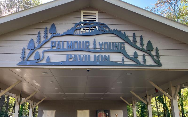 Former Cleveland City Council members John Palmour and Edward Young were honored in the naming of a city park pavilion on Woodman Hall Road. (Photo/Stephanie Hill)