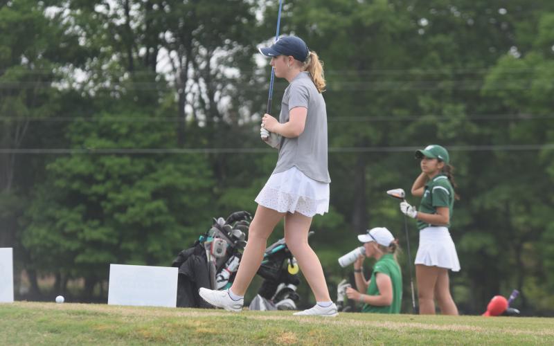 Catie Craig finished second in the state golf tournament as the Lady Warriors captured the school's first team state championship in the sport.