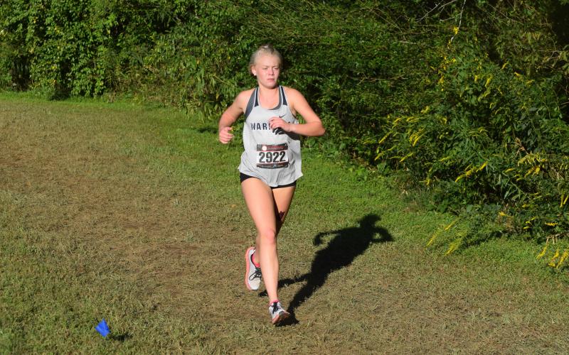 Nealeigh Broadwell finished 18th last year at the Class AAA state meet. (Photo/Mark Turner)
