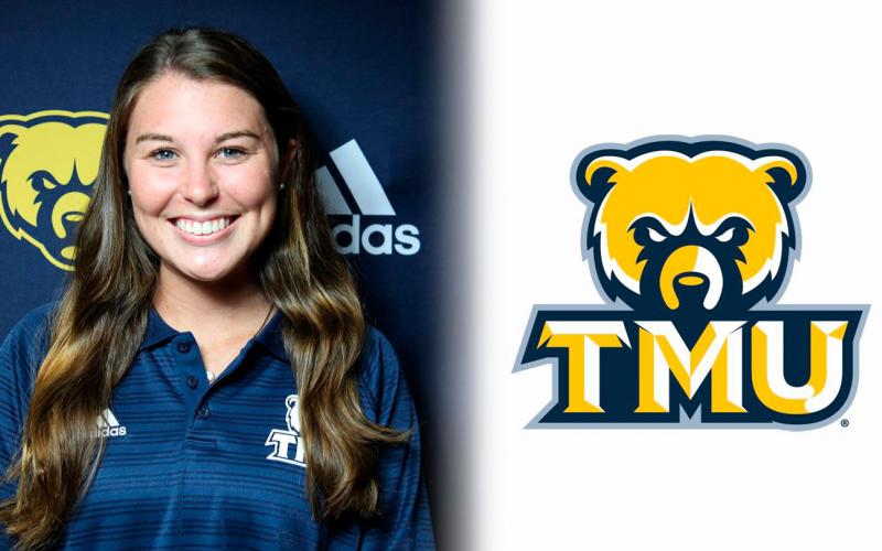 Former TMU softball standout Sara Sullivan is the school's new Director of Athletic Marketing and Communications.