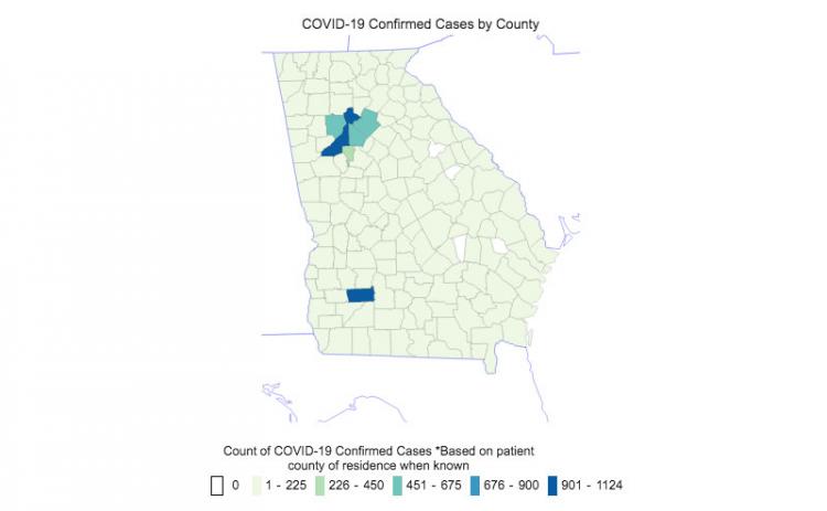 The number of confirmed coronavirus cases in White County has risen to nine.