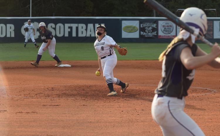 Annika Vandiver struck out six and allowed only one run in the regular season finale against Cherokee Bluff. (Photo/Mark Turner)