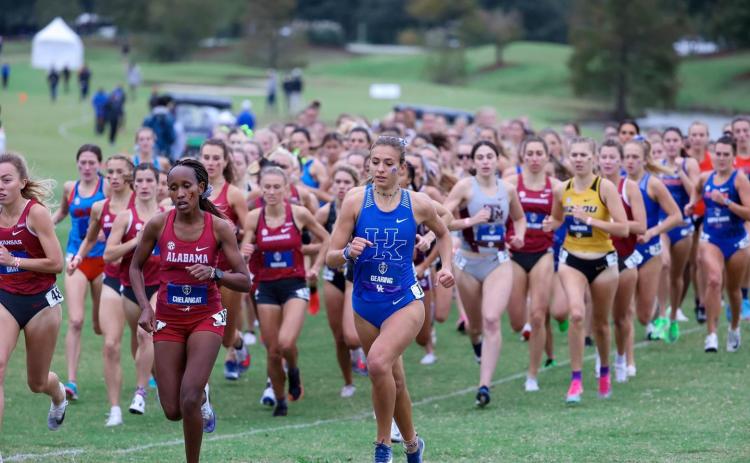 n November, Jenna Gearing lined up with some of the best runners in the nation at the SEC Cross Country Championships in Baton Rouge. La., and did something even she didn't expect, finishing second in the women's race behind Alabama's Mercy Chelangat.