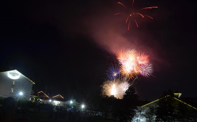 Helen officials canceled the city’s Independence Day fireworks showcase last year over concerns about the COVID-19 pandemic. (File photo/Wayne Hardy)