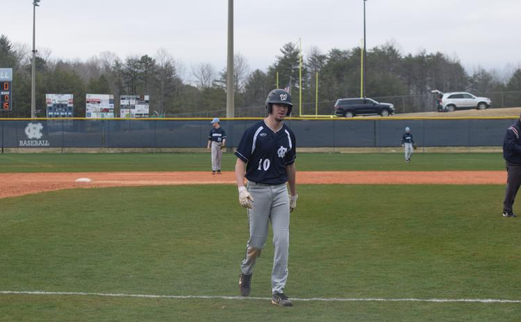 Caleb Reddy tossed a complete game in the 5-1 win over Lumpkin County to finish off the three-game sweep. (Photo/Mark Turner)