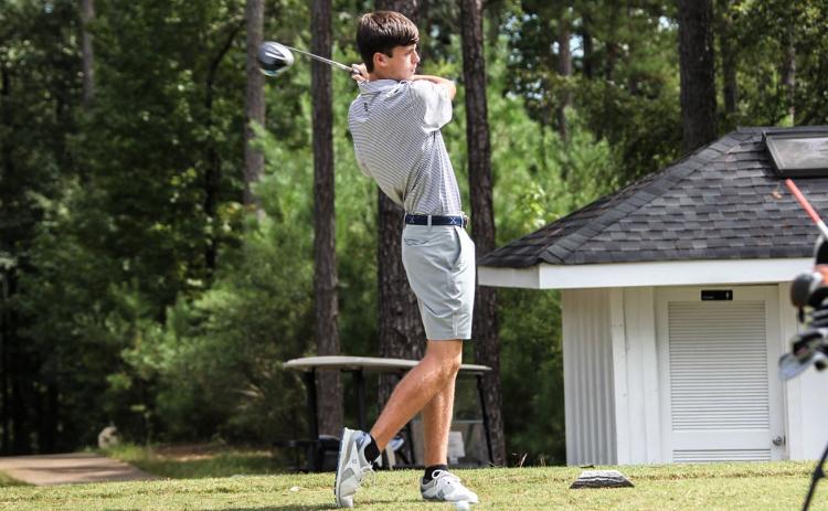 TMU freshman Nate Thornton posted rounds of 74 and 77 at the national tourney. (Photo/TMU Athletics)