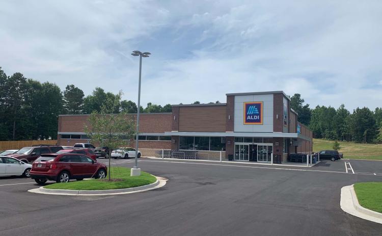 This photo submitted by ALDI representatives to the city of Cleveland shows an example of one of the company’s stores.