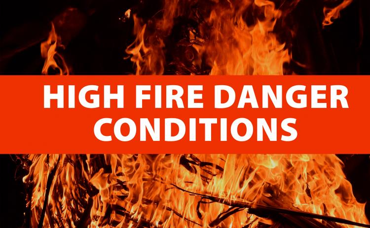 A Fire Weather Watch has been issued for Jan. 28 