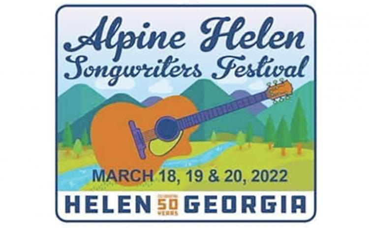 The 4th Annual Helen Songwriter's Festival will be held March 18th through 20th
