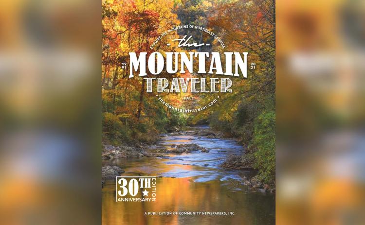 Shown is the 2021 fall Mountain Traveler cover, captured by photographer Melissa Elzey of Clayton. Elzey won $100 for her winning cover entry.