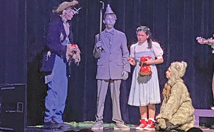 White County Middle School will present “The Wizard of Oz” March 23-24 at White County High School’s auditorium this weekend. (Photo/submitted)