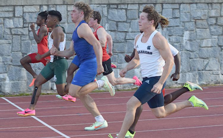 Cam Wilson will be looking to repeat as the sprint champion in both the 100 and 200 meter events. (Photo/Mark Turner)