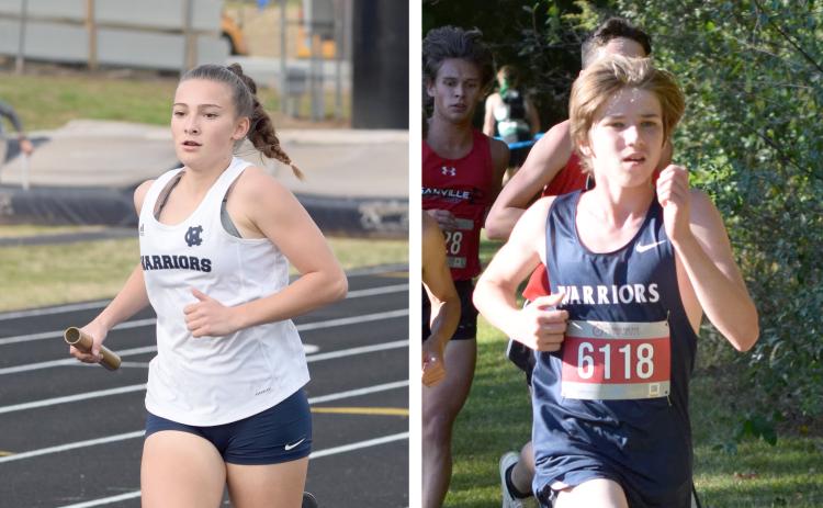Emma Windham and the Lady Warriors will try to make another run at state this fall. Aiden Pickett is one of several returning runners for the WCHS boys team. (Photos/Mark Turner)
