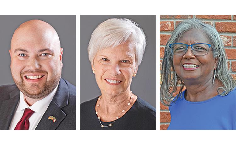 Josh Turner, Nan Bowen and Annie Sutton were the only candidates to qualify for mayor and city council.