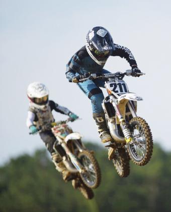 Wyatt Bass finished second in a pair of races at the regional qualifier. (Photo/Katie Bass)
