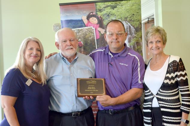 Rance Reese, second from left, was recognized as the 2019 Entrepreneur of the Year. (Photo/Stephanie Hill)