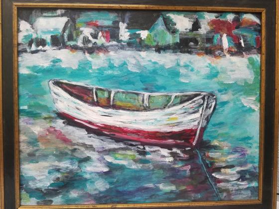 An example of art that will be at the Art Off the Wall event.