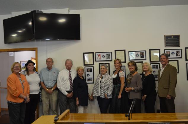 Bob Fowler was inducted into the Helen Heritage Hall of Fame at Helen City Hall on Friday, Sept. 20. (Photo/Stephanie Hill)