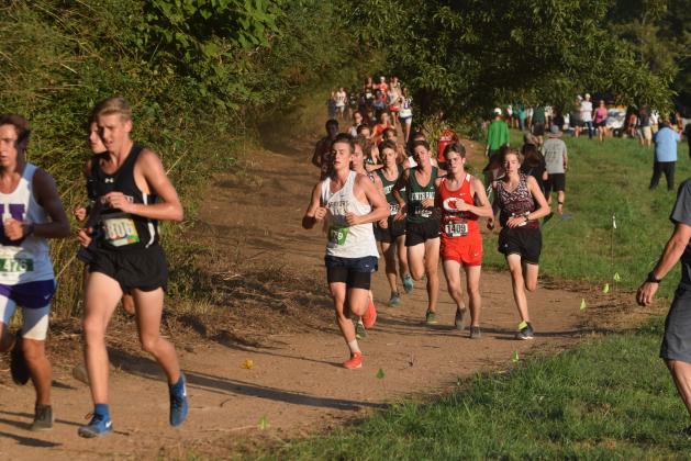 Iyan Windham was among the top runners for WCHS at the Eye Opener Invitational in South Carolina. (Photo/Mark Turner)