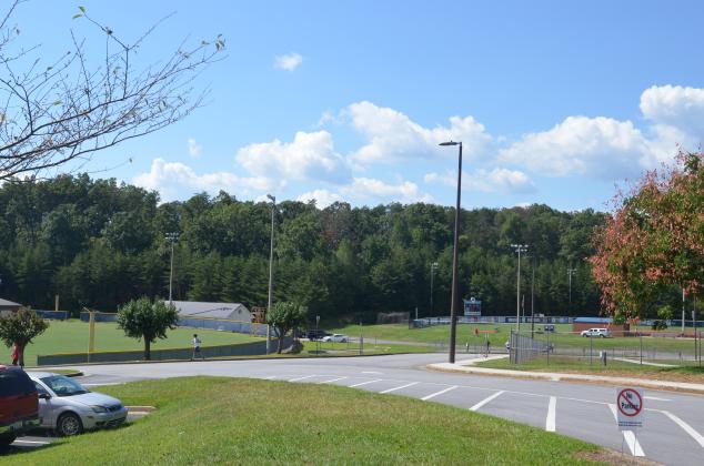 The White County Board of Education agreed to buy roughly 15 acres adjacent to White County High School, on the northern side of the campus. (Photo/Wayne Hardy)