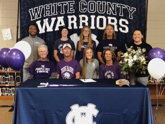 White County High School soccer standout Cassidy Campbell is headed to the next level after recently signing a letter of intent to continue her soccer career at Young Harris College. (Photo/WCHS Soccer)
