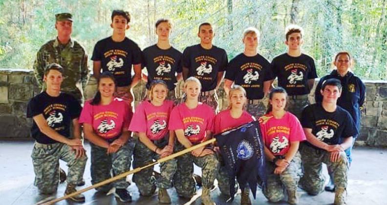 Members of the mixed team are Mackenzie Wilson (Commander), Sean Wurtz, Dalton Roberts, Tori McDuffie, Luke Eldridge, Noah Wood, Skylar Bassett, Riley Egerton, Kobey Cross, Katie Woodham, and Mikayla Rewis. (Photo/WCHS Raiders)