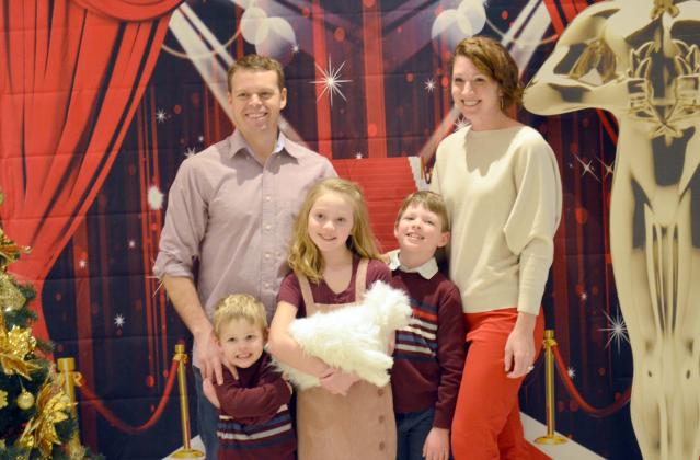 Izzy Herbert, Adam Herbert, Ben Herbert, Amy Herbert and Elliott Herbert came to the premiere to support Izzy, who plays Marty McCallister in the film. (Photo/Stephanie Hill)
