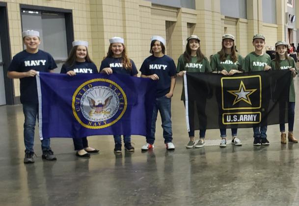 WCMS Beta Club students placed first in the group talent competition. (Submitted photo)