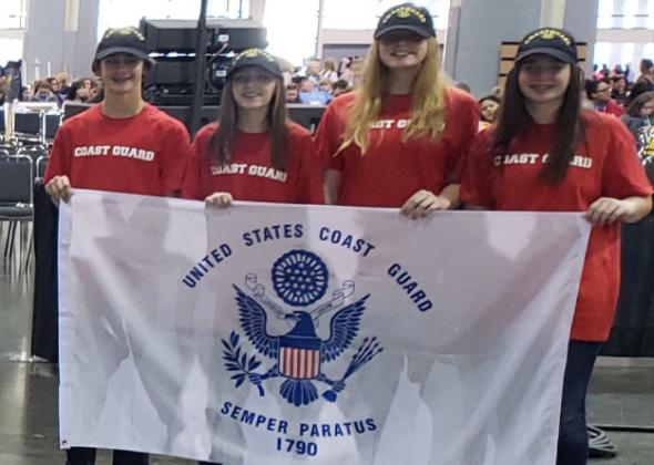 WCMS Beta Club students placed first in the group talent competition. (Submitted photo)