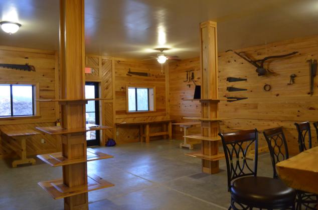 The interior of the tasting room as plenty of seating for patrons. (Photo/Stephanie Hill)