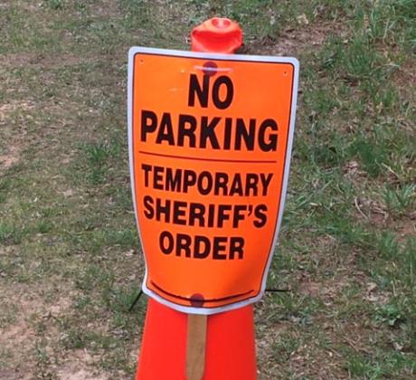 White County officials are posting notices and barricading the area of Chambers Road at the Yonah Mountain Trailhead in anticipation of people, both from and outside the county, using the United States Forest Service trail.