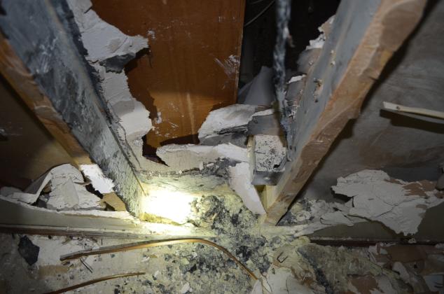 A fire that occurred at an apartment complex in White County on Wednesday, April 29, has been ruled arson. (Photo courtesy Insurance and Safety Fire Commissioner Office)