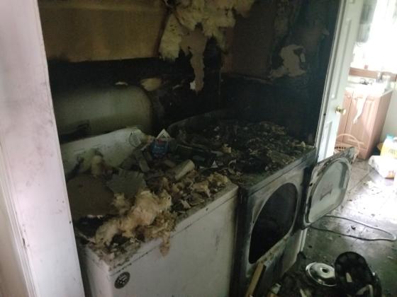 There were no injuries reported in an apartment fire on Thursday, July 30.